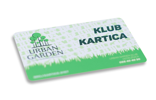 Klub kartica Urban Garden