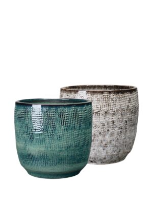 Teal saksija