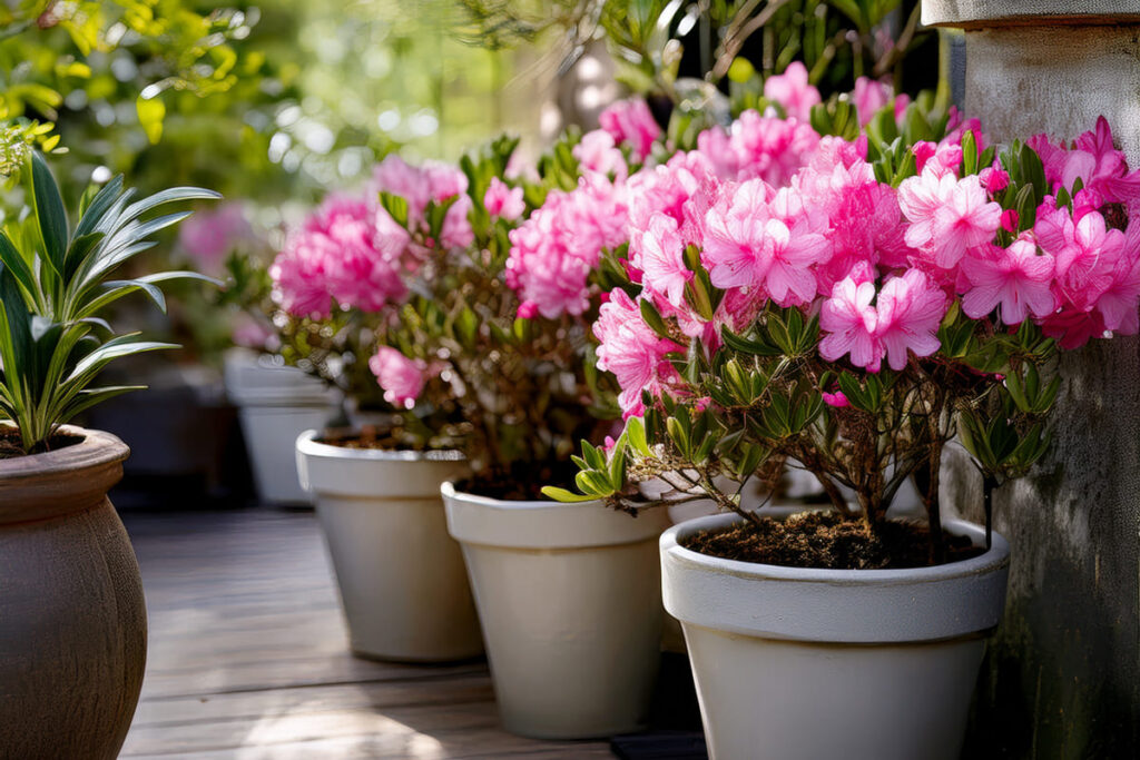 Rododendron u saksiji