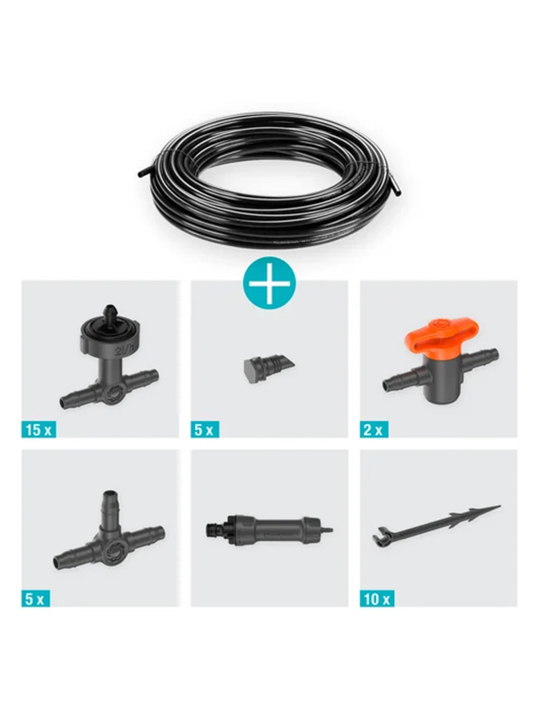 Gardena kap po kap balkonski set za navodnjavanje 15 saksija